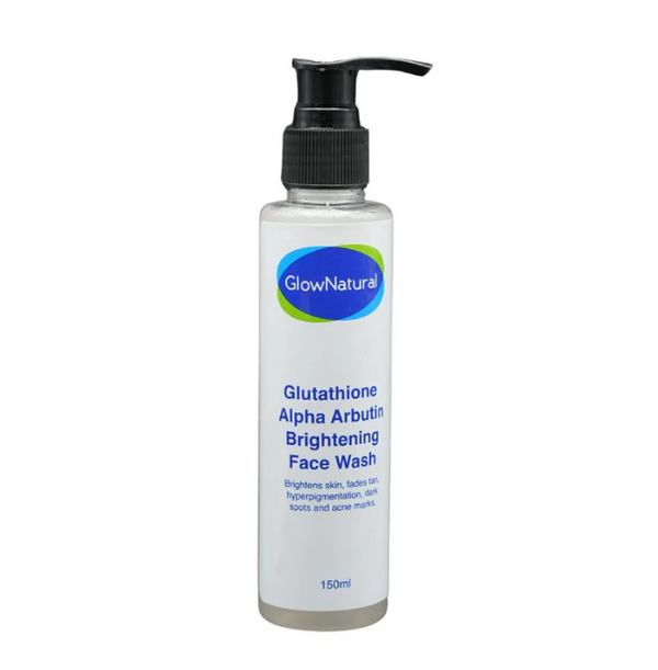 Glow Natural Glutathione Alpha Arbutin Skin Brightening Face Wash
